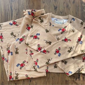 AE Grinch Fleece PJ Set